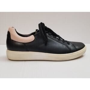 ECCO Women’s Soft 7 Size 5 Runner Sneakers Walking Shoes Black Rose Dust Lion